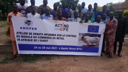 COMMERCE DU BETAIL EN AFRIQUE DE L’OUEST : L’Anoper outille plusieurs acteurs du Zou-Collines
