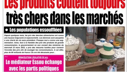 UNE DU MARDI 26 AVRIL 2022