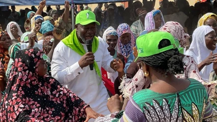 Bloc républicain à Djougou: coup d’envoi de la fête électorale à Toko-Toko avec une population en liesse