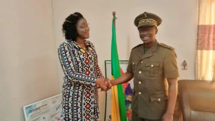 DÉPARTEMENT DU MONO : Le préfet Milohin reçoit l&rsquo;He Gladys Tossou