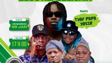 Parakou/Sous le haut parrainage de Bilal Yacoubou et Mahmood Guerguisse: un géant concert mobilise la jeunesse BR ce jour à l'esplanade du marché Zongo