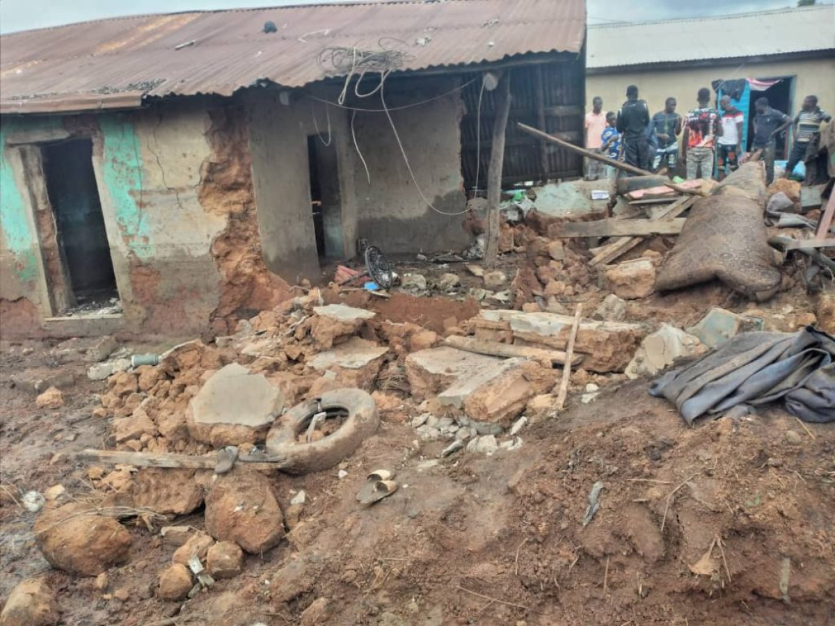 DÉGÂTS DES PLUIES DILUVIENNES À BEMBÉRÉKÉ : Les populations appellent les autorités au secours