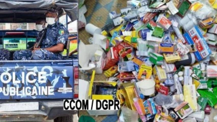 BÉNIN/TRAFIC DE FAUX MÉDICAMENTS  : Une femme interpellée à Cotonou avec des tonnes de produits