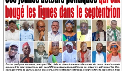 Année 2024: ces jeunes acteurs politiques qui ont bougé les lignes dans le septentrion 