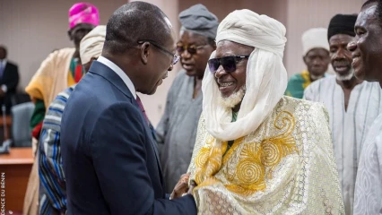 VALORISATION DE LA CULTURE DANS LE PAG 2 DE PATRICE TALON : Bientôt la construction du palais royal et de l’arène de la Gaani à Nikki