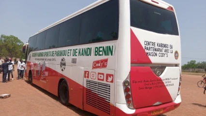 BÉNIN/FOOTBALL : L’Académy Kabongo a désormais son bus