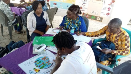 PARAKOU/PRÉVENTION DU DIABÈTE ET DE L&rsquo;HYPERTENSION ARTÉRIELLE  : La Fondation Hubi & Vinciane offre le dépistage gratuit aux populations   . Une grande marche de santé prévue pour demain 