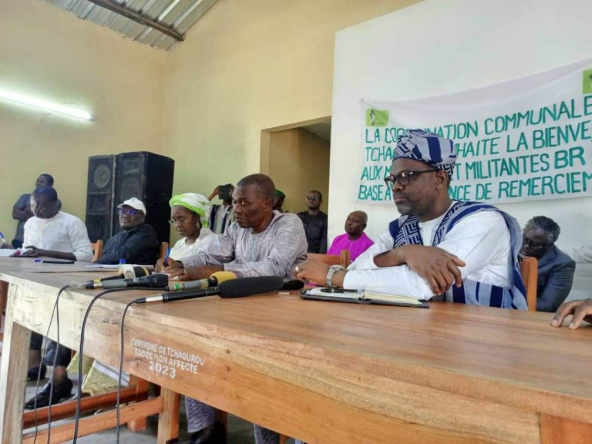 POLITIQUE DANS LA HUITIÈME CIRCONSCRIPTION ÉLECTORALE : Samou Adambi conduit une délégation du Br pour remercier les populations de Tchaourou