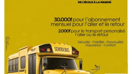 COTONOU/GRÂCE AUX SCHOOL BUS DE ADEO : Assurez le transport de vos enfants de la maison à l&rsquo;école et vice-versa
