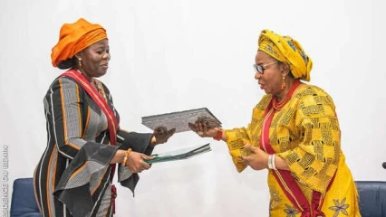 GRANDE CHANCELLERIE DU BENIN :  Mariam Chabi Talata aux commandes