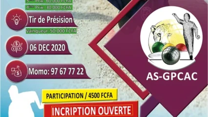 PÉTANQUE AU BÉNIN : L’As-Gpcac organise le tournoi “Challenge Daniel Doury”