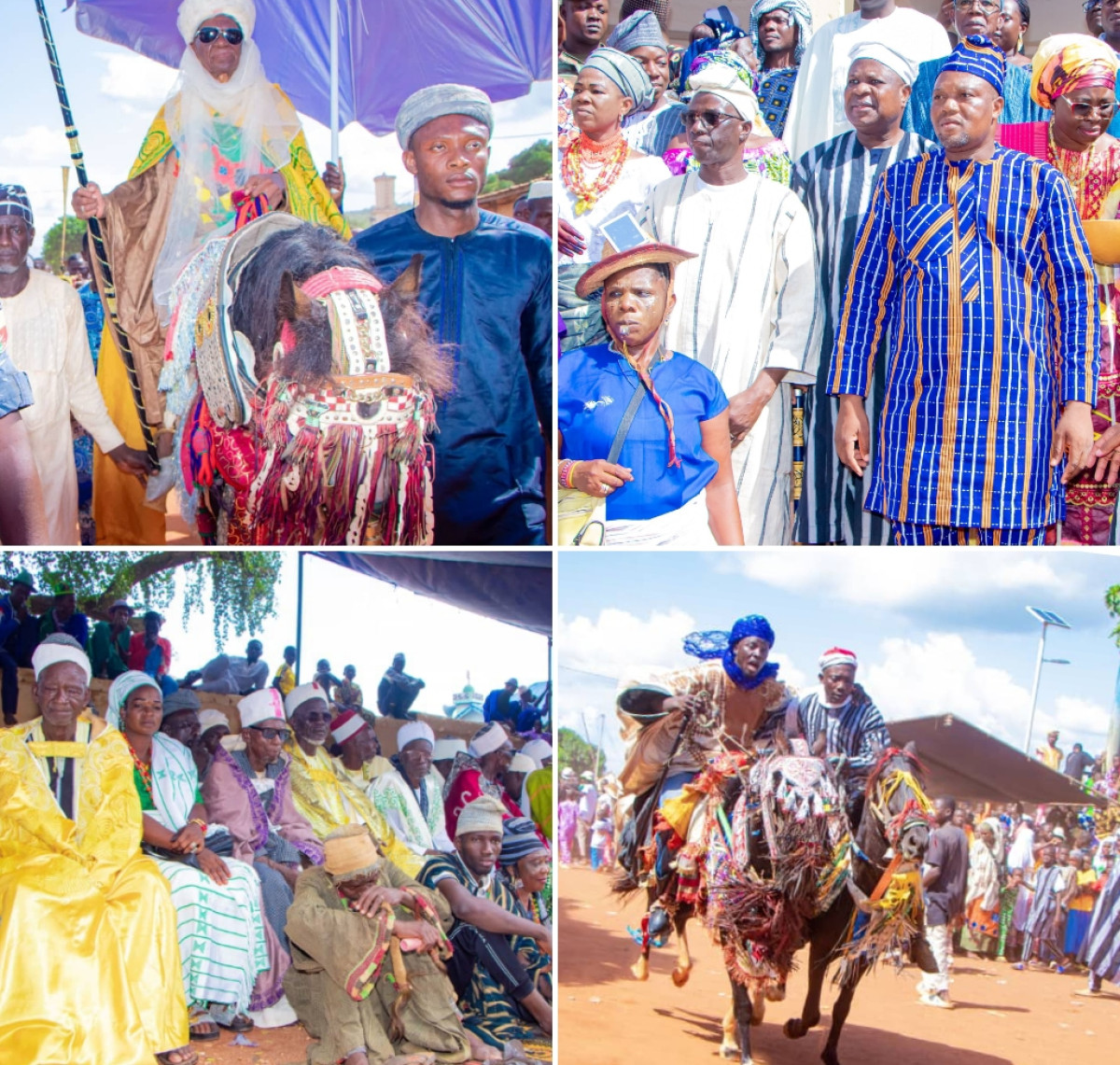 GAANI 2024 A KOUANDÉ : Sa majesté Bagana Tounko 2 éblouit son royaume d&rsquo;une célébration mémorable . Les jeunes cadres à travers plusieurs initiatives donnent de la valeur à la célébration