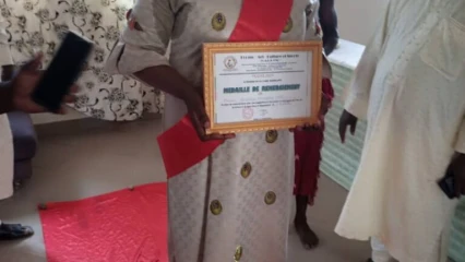 POUR SON COMBAT AUX COTES DE LA JEUNESSE ET DES FEMMES DE MALANVILLE : Djamilatou Sabi Mohamed distinguée par l&rsquo;Ong Pacs