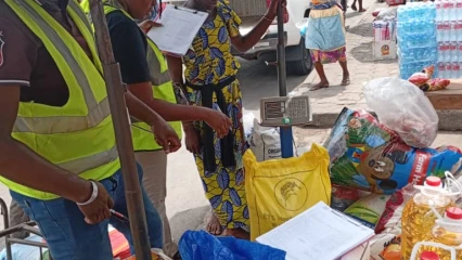 Descente d&rsquo;une équipe de l&rsquo;Anm au marché Gbogbanou à Cotonou: des commerçants proposant des produits en sous-poids épinglés 