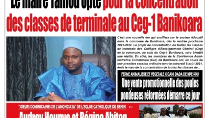 Parution du 10 septembre 2021