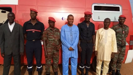 POUR UNE INTERVENTION RAPIDE EN CAS DE CATASTROPHE : Les sapeurs pompiers de Malanville doté d&rsquo;un véhicule de secours