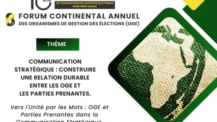 GESTION DES ÉLECTIONS EN AFRIQUE :  La Cena et les Oge en assemblée générale demain