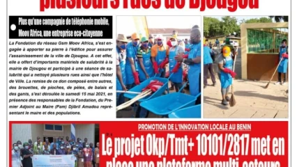 Parution du lundi 17 mai 2021