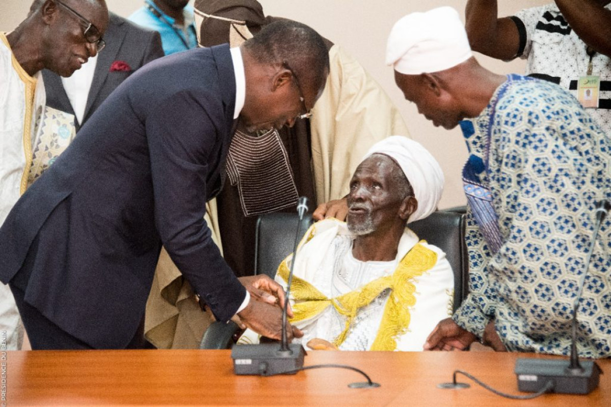 APRES LA RENCONTRE DE LA DÉLÉGATION DE TCHAOUROU AVEC BONI YAYI,  L&rsquo;He Bagoudou annonce une autre rencontre avec Patrice Talon ce soir