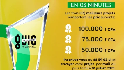 NUIT DE L&rsquo;INDÉPENDANCE 2023 À PARAKOU : Kĩru Events innove avec un concours du meilleur projet