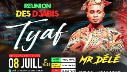 INVITÉ AU CONCERT DE TYAF LE 9 JUILLET À SAVÈ : L’artiste Mr Délé s’exprime