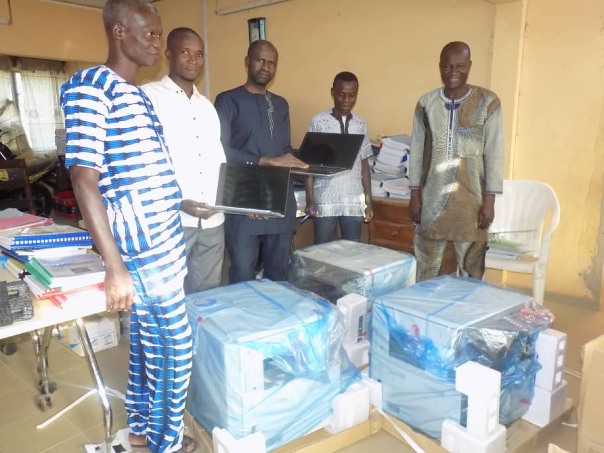 MODERNISATION DE L&rsquo;ADMINISTRATION COMMUNALE DE KANDI : Plusieurs services dotés de matériels informatiques