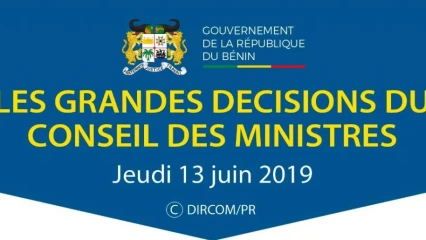 CONSEIL DES MINISTRES DE CE JOUR : Voici le compte rendu