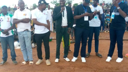 12E ÉDITION DU TOURNOI DE SOLIDARITÉ À SINENDÉ  :  L&rsquo;Ajpslb a donné le top des vacances aux couleurs du foot 