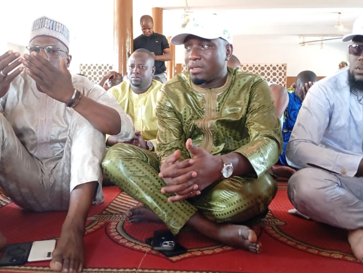 Prière pour les municipales et législatives à Parakou : Le candidat Zul-Kifly Zakarie béni par les populations de Madina