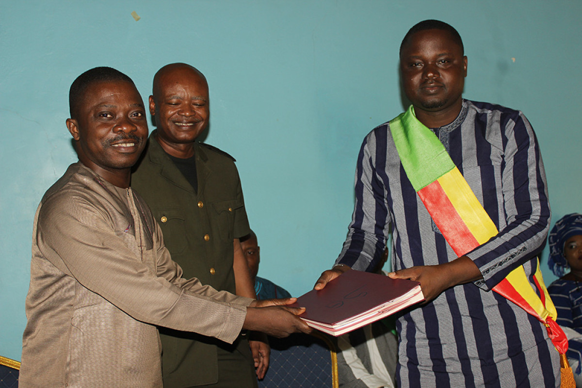 MAIRIE DE BANIKOARA : Le nouveau S.e Wilfried Agoliagbo officiellement installé