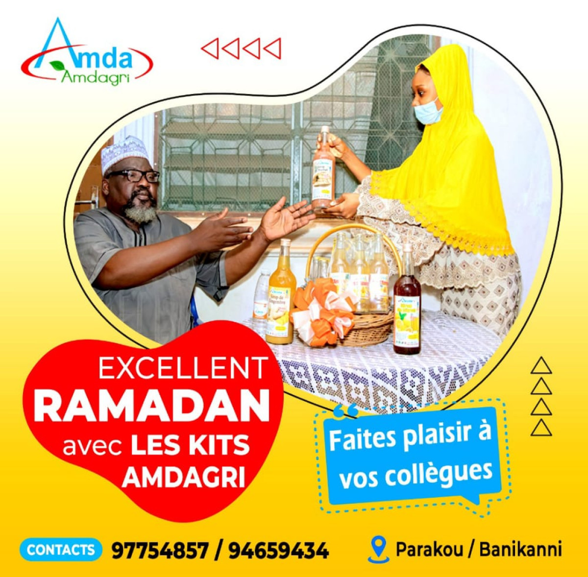 POUR BIEN DÉMARRER LE MOIS DE RAMADAN : Procurez-vous les jus de fruits Amdagri 100% naturels