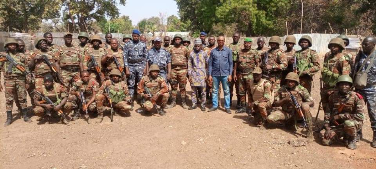 BORGOU : Cissé célèbre le nouvel an aux côtés des Fab en poste à Kalalé et Nikki