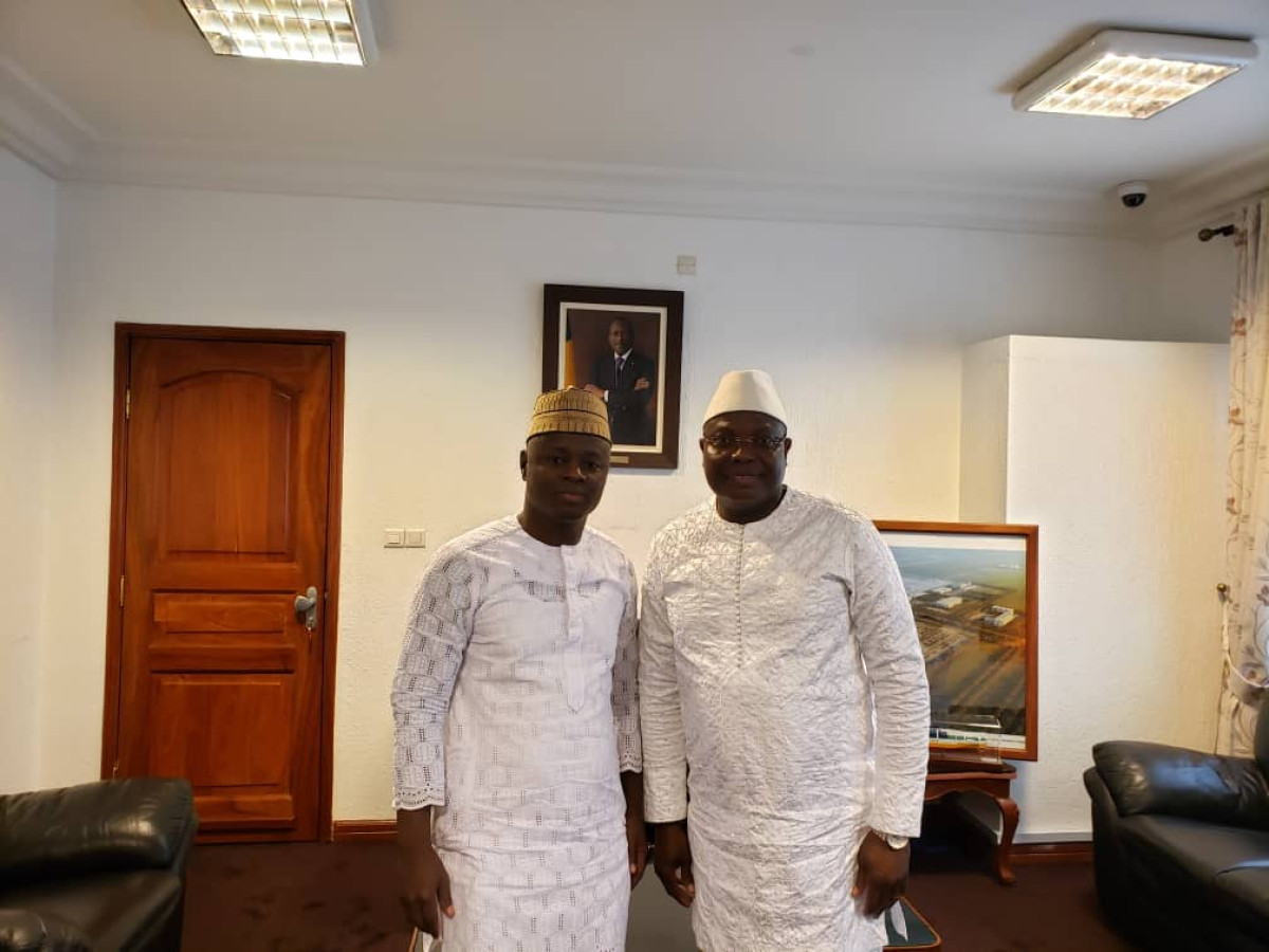 CONSTRUCTION DE LA ROUTE NIKKI-KALALE-SEGBANA  L&rsquo;He Yacoubou Orou Sé en fait une préoccupation majeure  . Il a été reçu en audience par le ministre Hervé Hèhomey