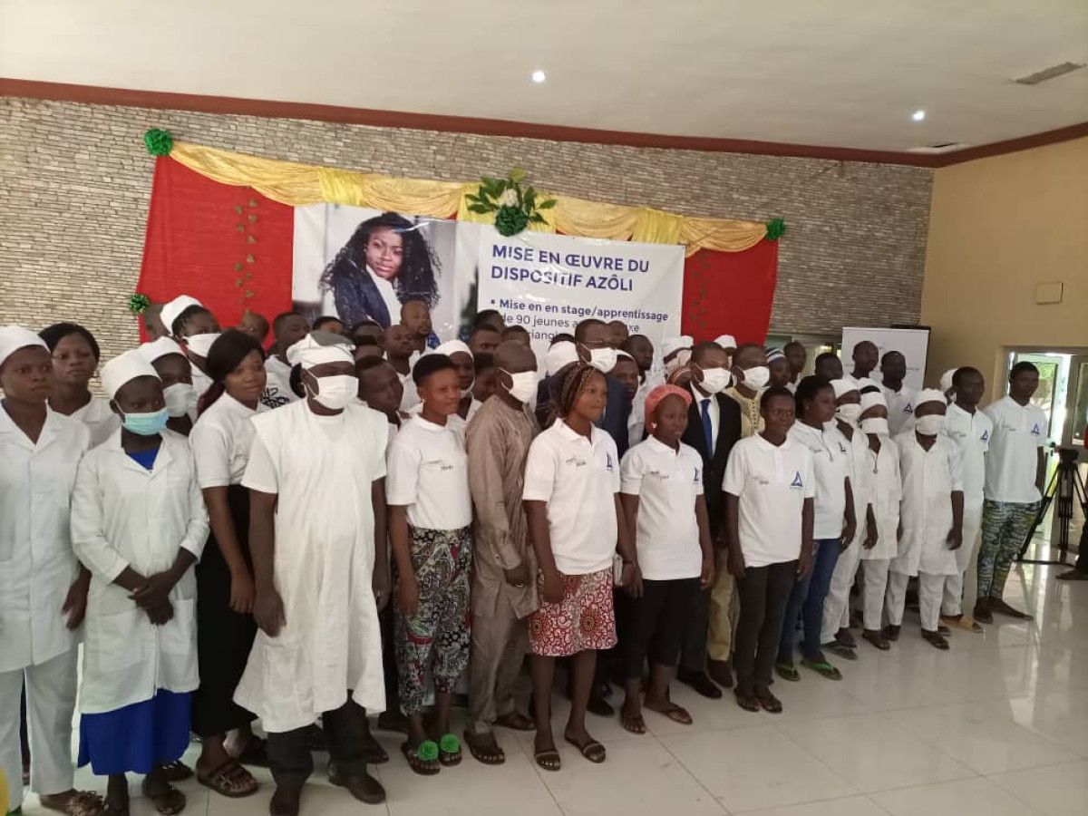 N&rsquo;DALI/CONCRÉTISATION DU DISPOSITIF AZÔLI : L&rsquo;Anpe met 100 Jeunes en stage au complexe « Les Triangles »