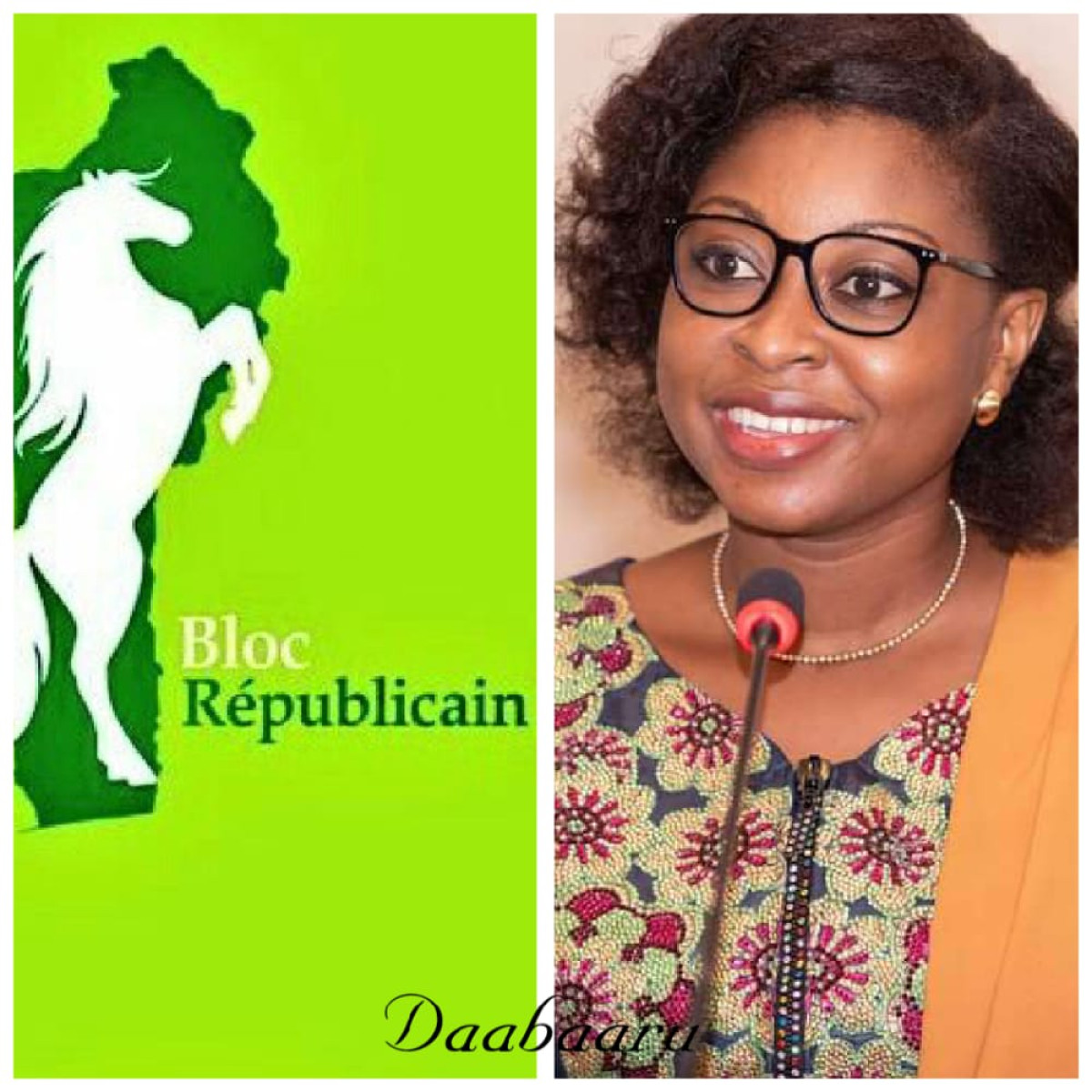 CANDIDATE FÉMININE POUR LA LISTE BR DANS LA 7È CIRCONSCRIPTION ÉLECTORALE,  Aurélie Adam Soulé, une perle rare qui assurera la victoire du cheval blanc