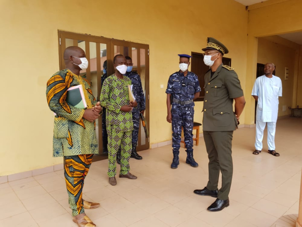 EXAMEN DU CEP 2020 DANS LE BORGOU : Le Préfet Cissé s&rsquo;imprègne du niveau des préparatifs