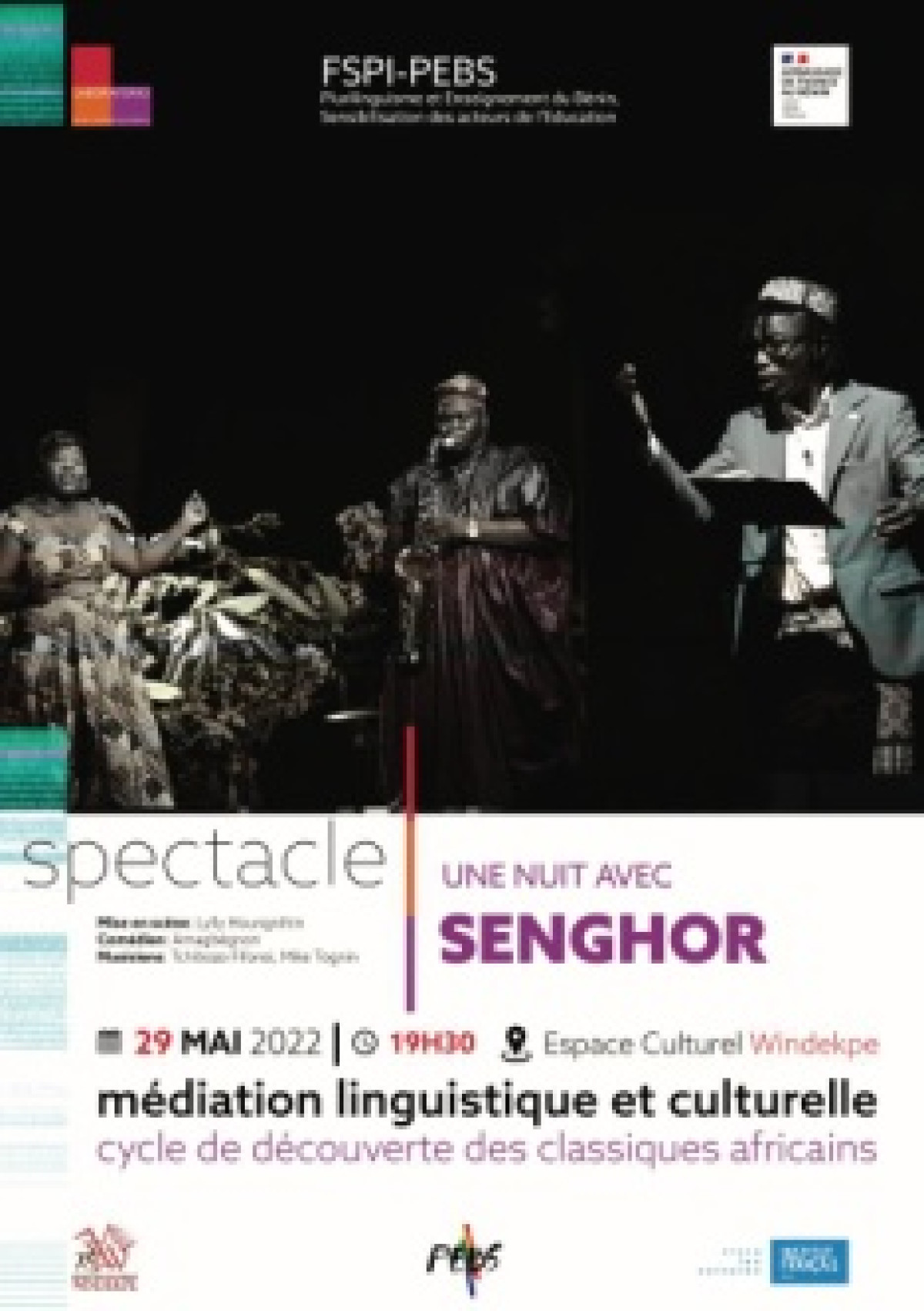 MÉDIATION LINGUISTIQUE ET CULTURELLE À PARAKOU : C&rsquo;est du 28 au 29 mai prochain à l&rsquo;espace culturel Windékpè