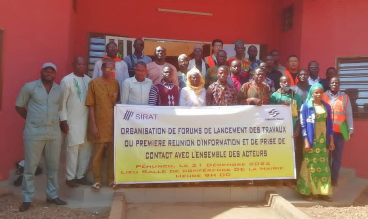 BITUMAGE DE LA ROUTE DJOUGOU-PEHUNCO-KEROU-BANIKOARA : Les acteurs locaux sensibilisés sur le Plan de Gestion Environnementale et Sociale