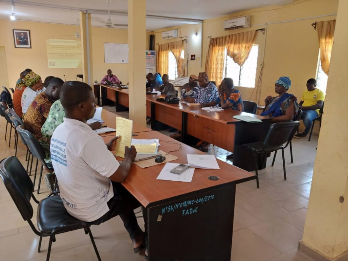 GOUVERNANCE LOCALE DANS L&rsquo;ALIBORI : Le rapport diagnostic du Pdc 4 de Gogounou validé  . Le S.e Éric Franck Mongbo salue les efforts des acteurs