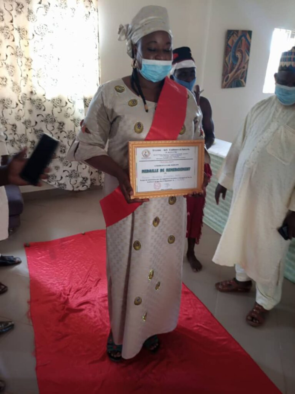 POUR SON COMBAT AUX COTES DE LA JEUNESSE ET DES FEMMES DE MALANVILLE : Djamilatou Sabi Mohamed distinguée par l&rsquo;Ong Pacs