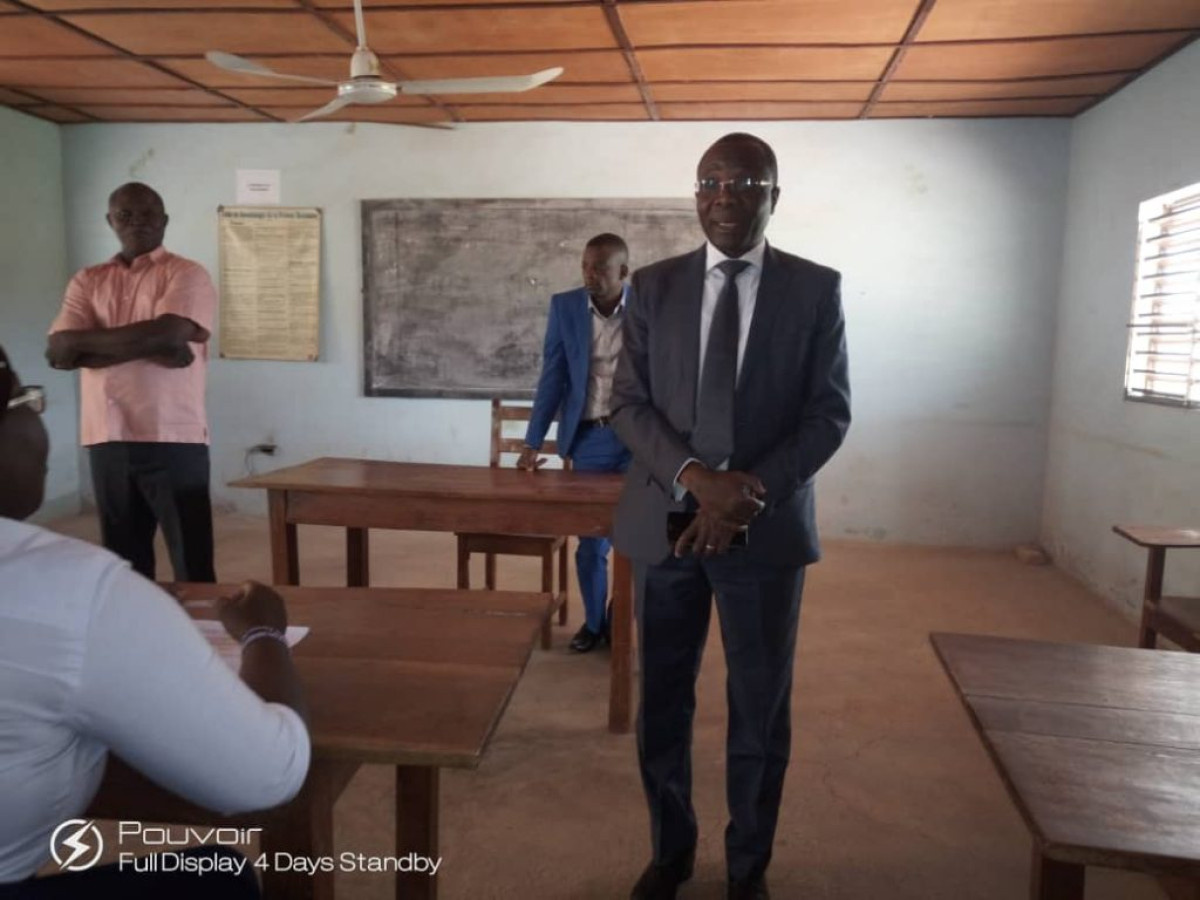 ÉDUCATION : Mahougnon Kakpo dans les locaux de l&rsquo;Irsbac.com