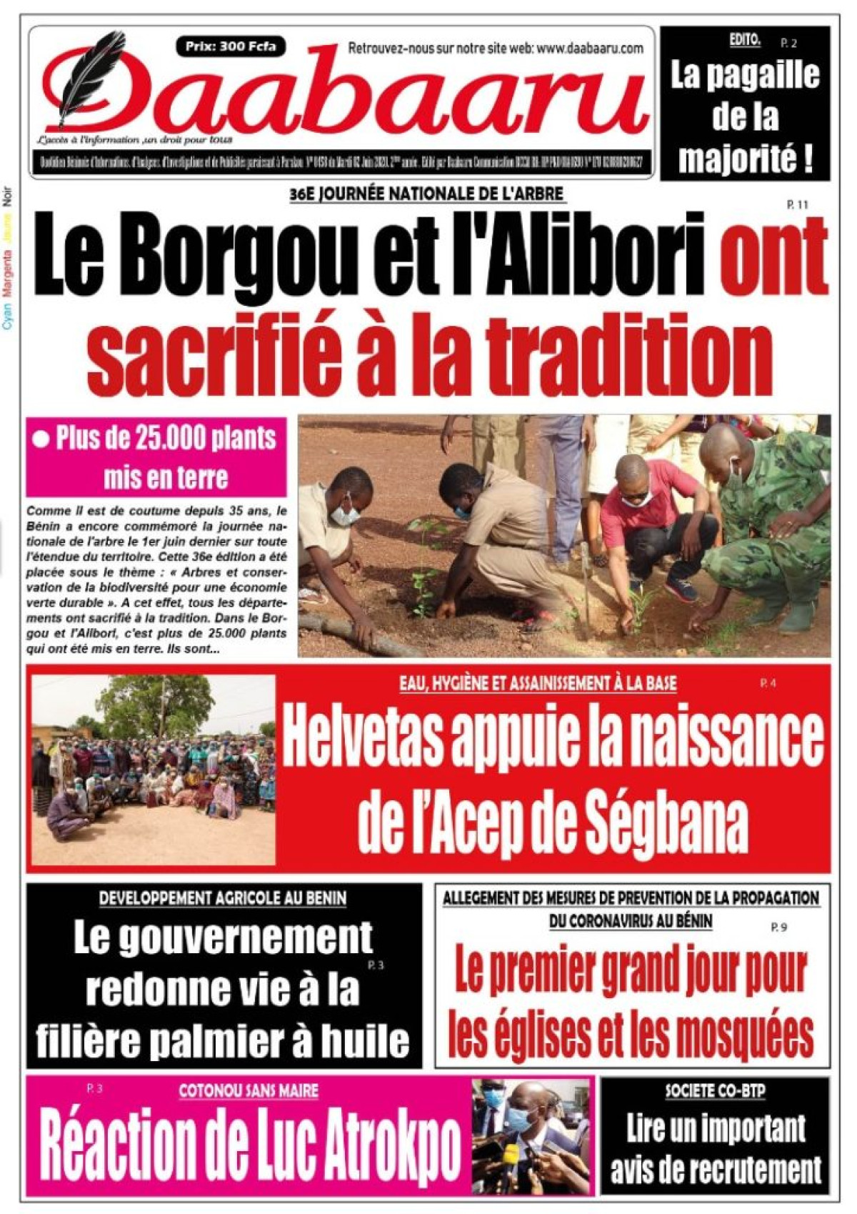 Parution du mardi 02 juin 2020