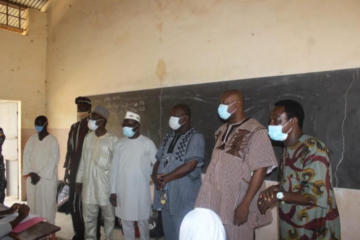 BACCALAUREAT SESSION DE JUIN 2021 A BANIKOARA :  Le Pam Sabi Goré Bio Ali a lancé les épreuves