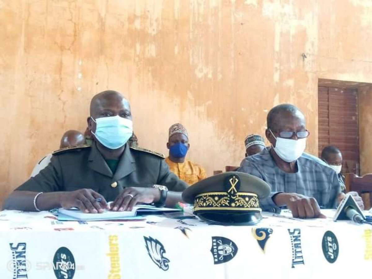 TOURNÉE STATUTAIRE DU PREFET DE L&rsquo;ALIBORI : Karimama a reçu la délégation de Mohamadou Moussa