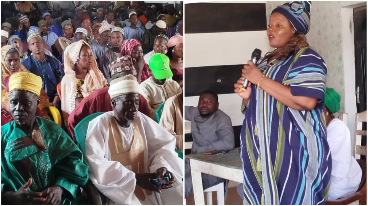 Adhérant au parti bloc republicain a ségbana :La communauté Peulh et Roukiatou Bio Faï main dans la main