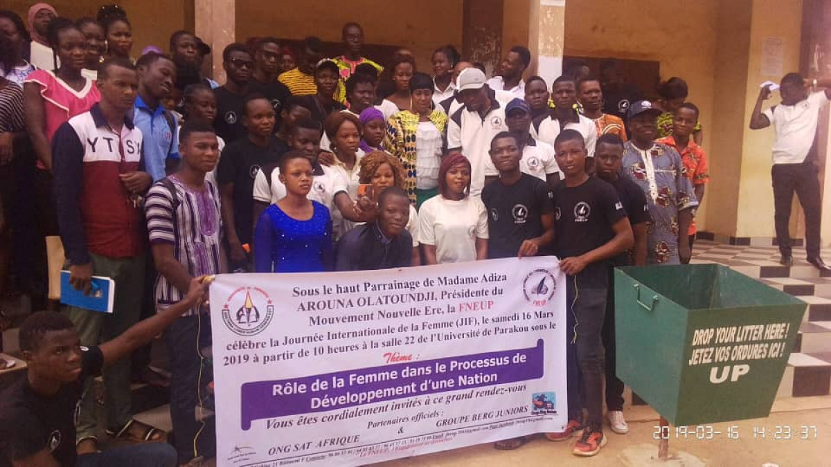 COMMÉMORATION EN DIFFÉRÉE DE LA JIF À L&rsquo;UNIVERSITÉ DE PARAKOU  :  La Fneup promeut l&rsquo;autonomisation de la gent féminine