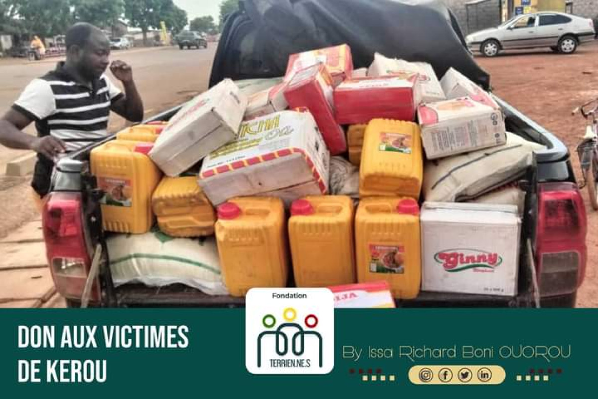 APRÈS LE DRAME DE KÉROU : La Fondation Terriens-terriennes apporte son soutien aux familles éplorées