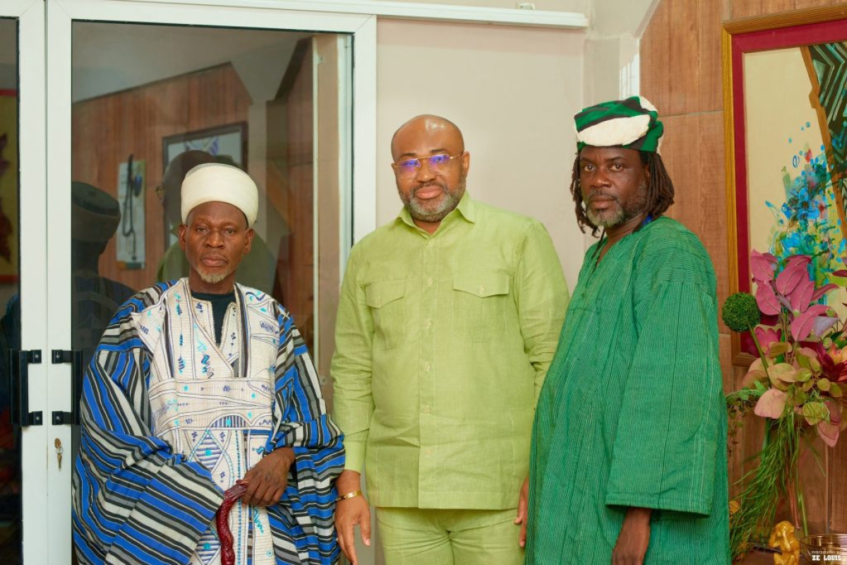 PROMOTION DE LA PAIX AU BÉNIN : Richard Boni Ouorou échange avec les rois Akpaki et Dama Sounon de Parakou