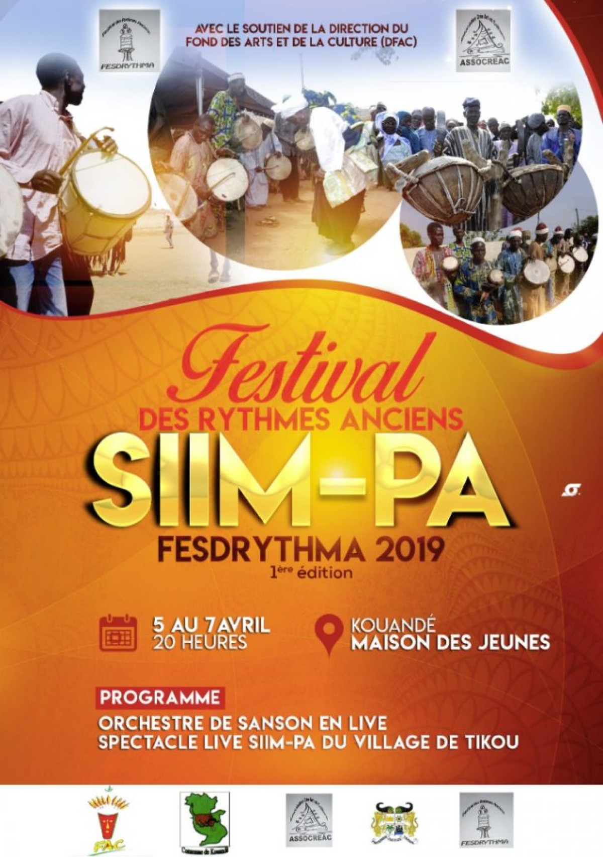 1ÈRE ÉDITION DU FESTIVAL DES RYTHMES ANCIENS À KOUANDÉ : Kalamoulaï annonce les couleurs