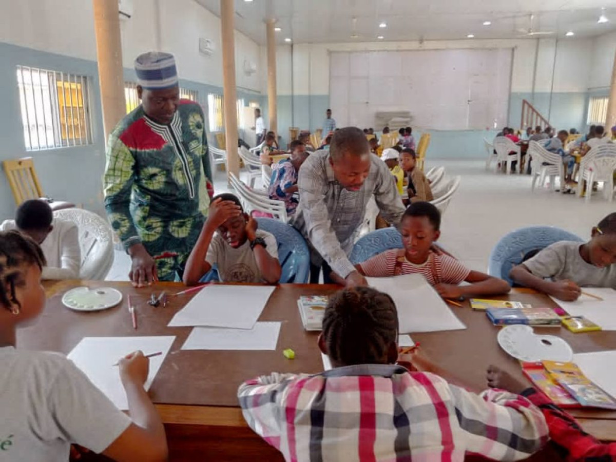 CONCOURS DE DESSIN/PARTENARIAT PARAKOU-ORLEANS :100 candidats compétissent sur le thème “Les arbres de chez nous ”